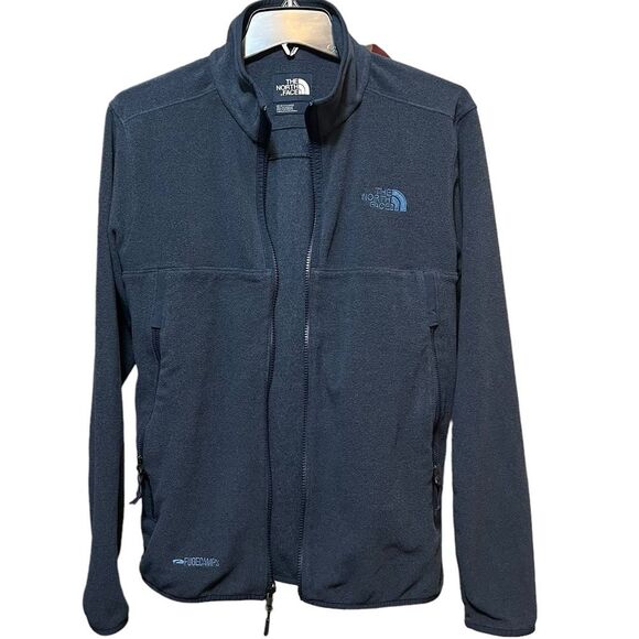 The North Face Alpine Fleece Lightweight Jacket in Navy Blue Size Mens Small - Picture 3 of 11